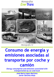 Consumo de energa y emisiones asociadas al transporte por coche y camin