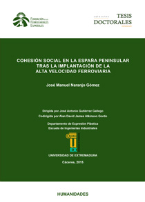 Cohesin social en la Espaa peninsular tras la implantacin de la alta velocidad ferroviaria