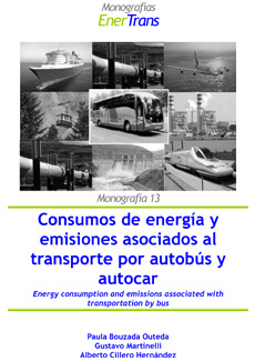 Consumo de energía y emisiones asociadas al transporte por autobús y autocar