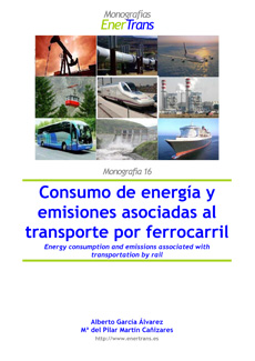 Consumo de energía y emisiones asociadas al transporte por ferrocarril